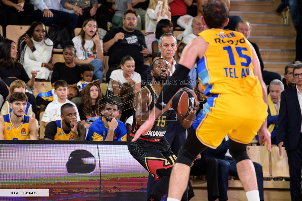 Basket - AS Monaco v Maccabi Tel Aviv - Monte Carlo