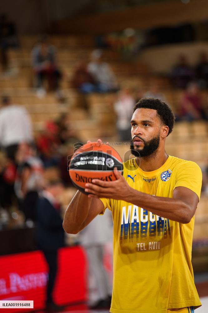 Basket - AS Monaco v Maccabi Tel Aviv - Monte Carlo