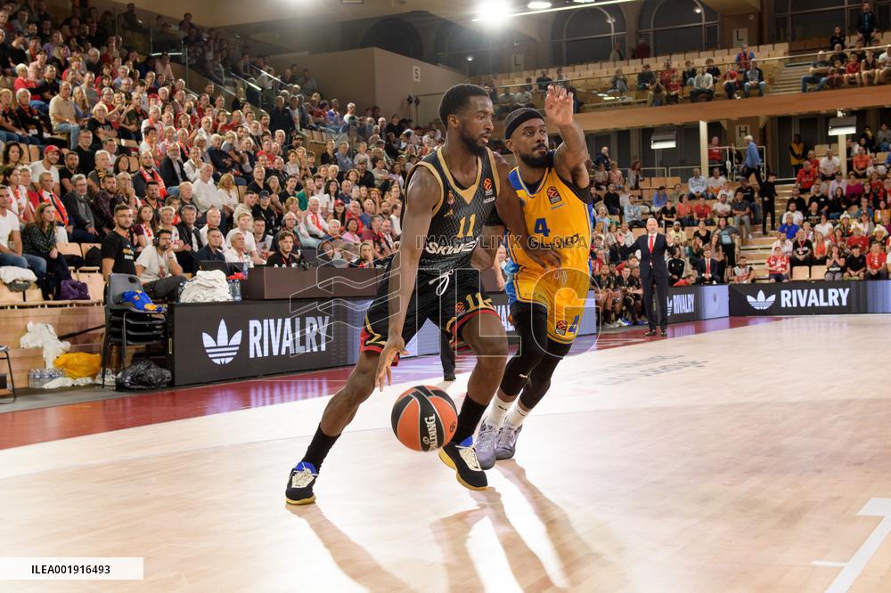 Basket - AS Monaco v Maccabi Tel Aviv - Monte Carlo