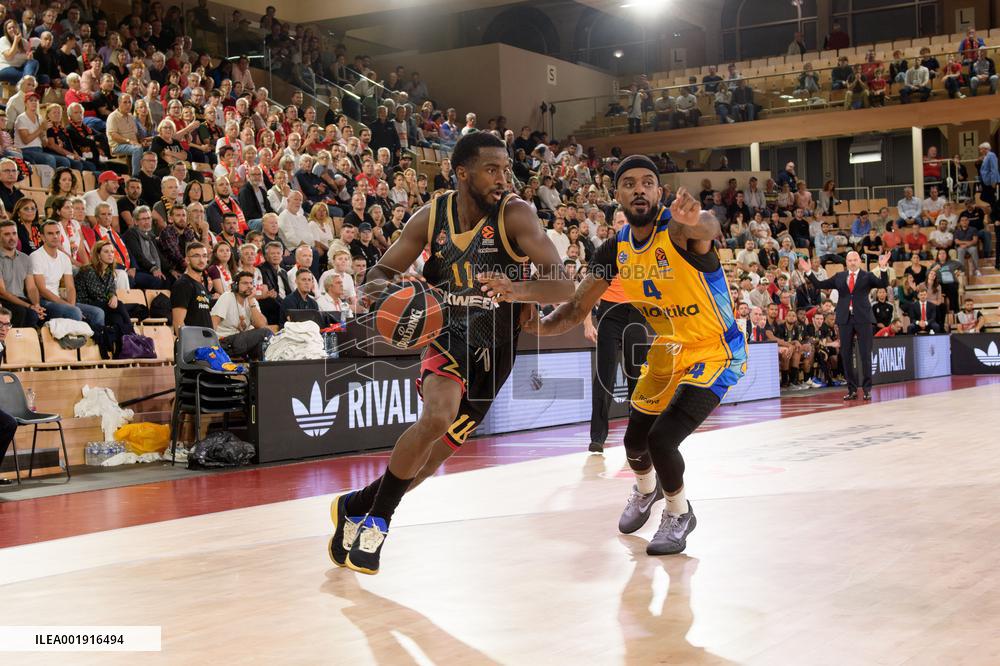 Basket - AS Monaco v Maccabi Tel Aviv - Monte Carlo