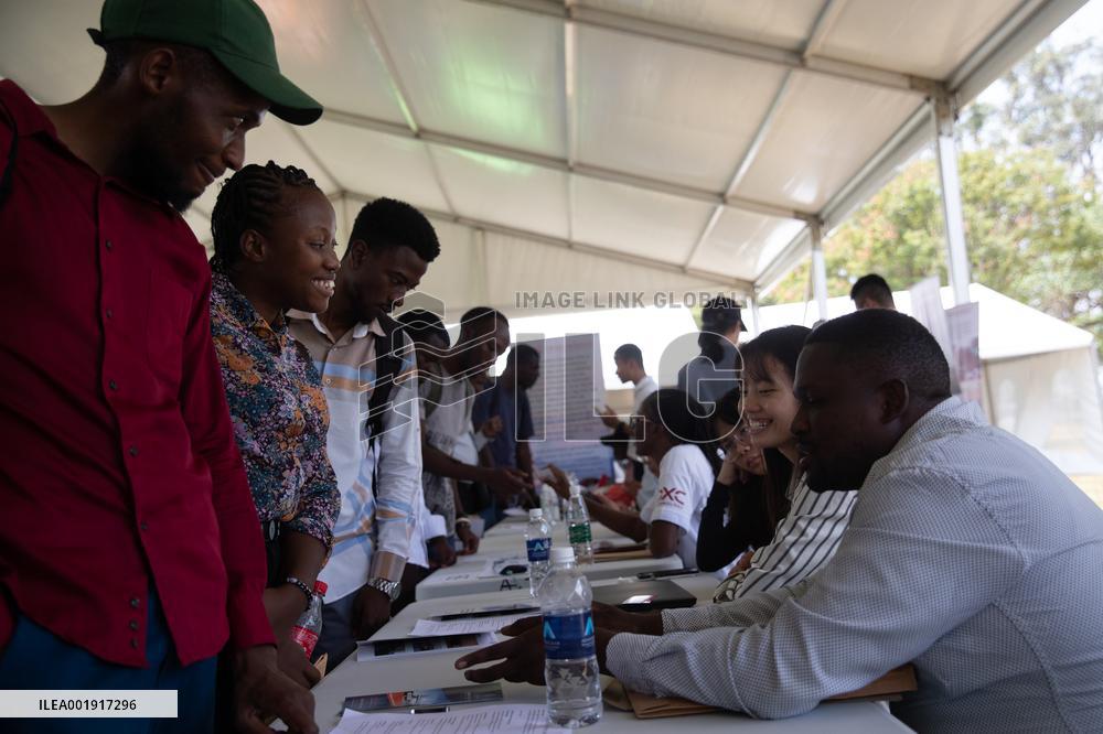 ZAMBIA-LUSAKA-CHINESE ENTERPRISES-JOB FAIR