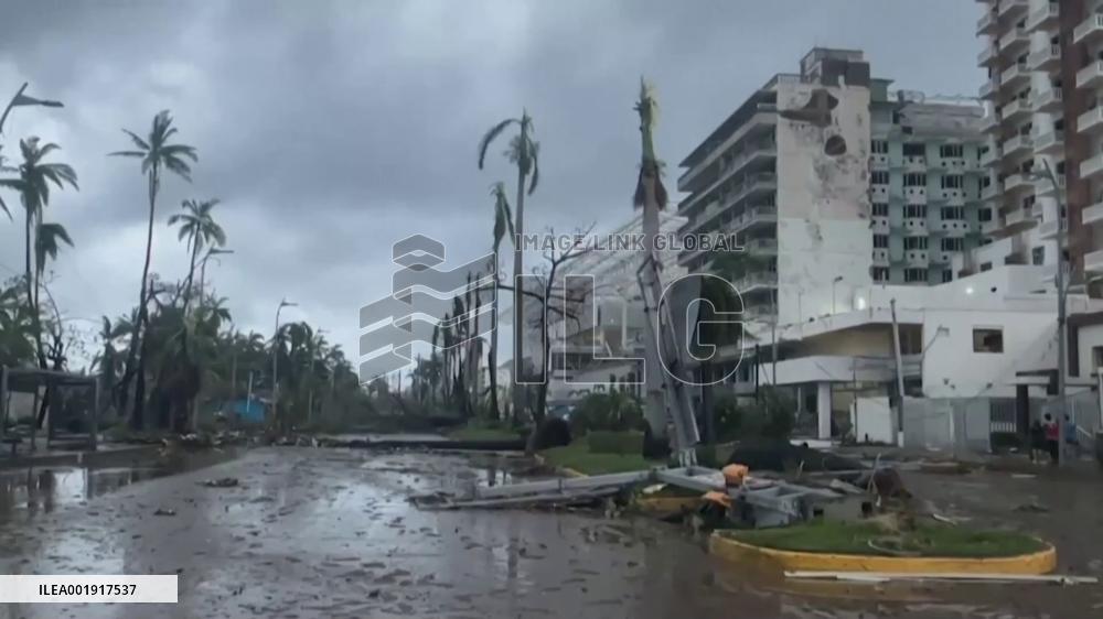 Hurricane Otis leaves at least 27 dead in southern Mexico