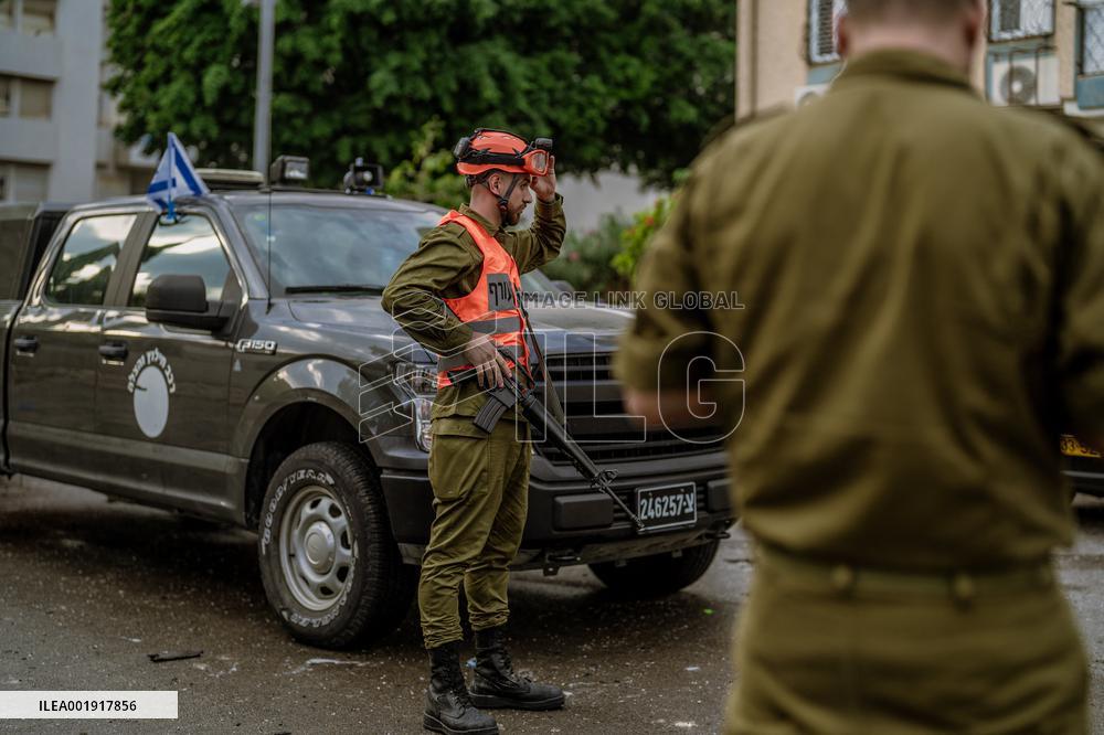 At Least 3 Injured In Tel Aviv Rocket Strike