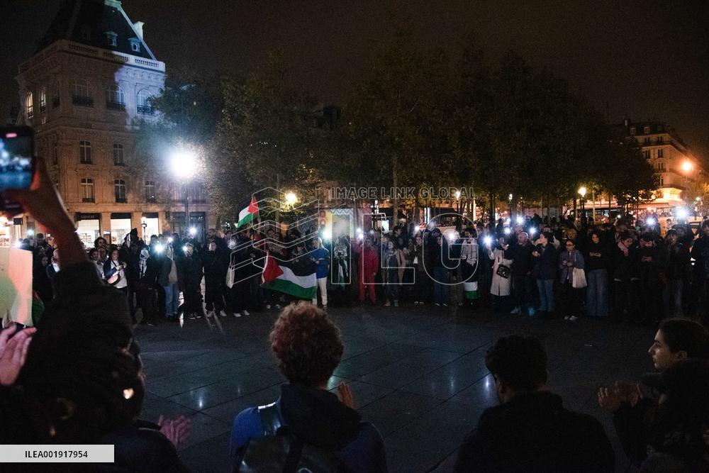 Rally In Support Of The Palestinian People - Paris