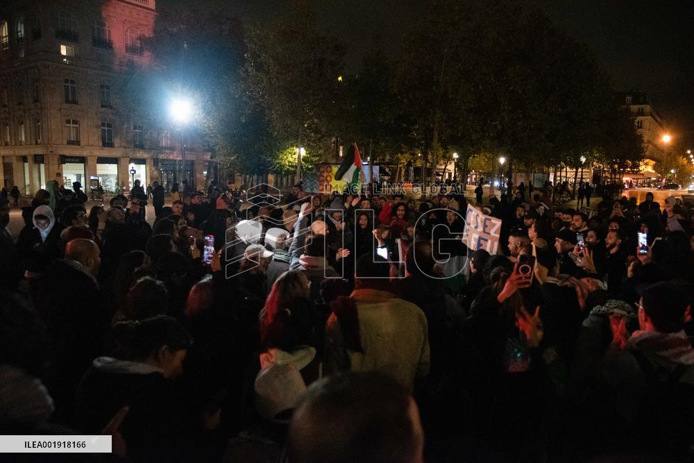 Rally In Support Of The Palestinian People - Paris
