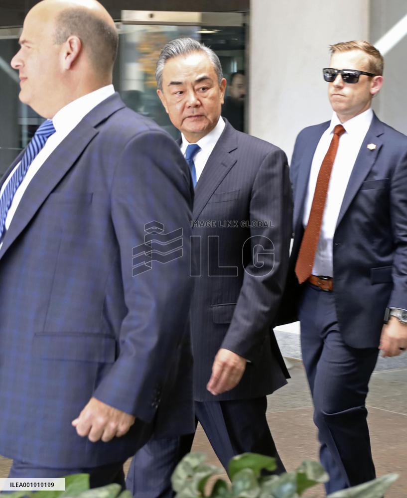 Blinken-Wang talks in Washington