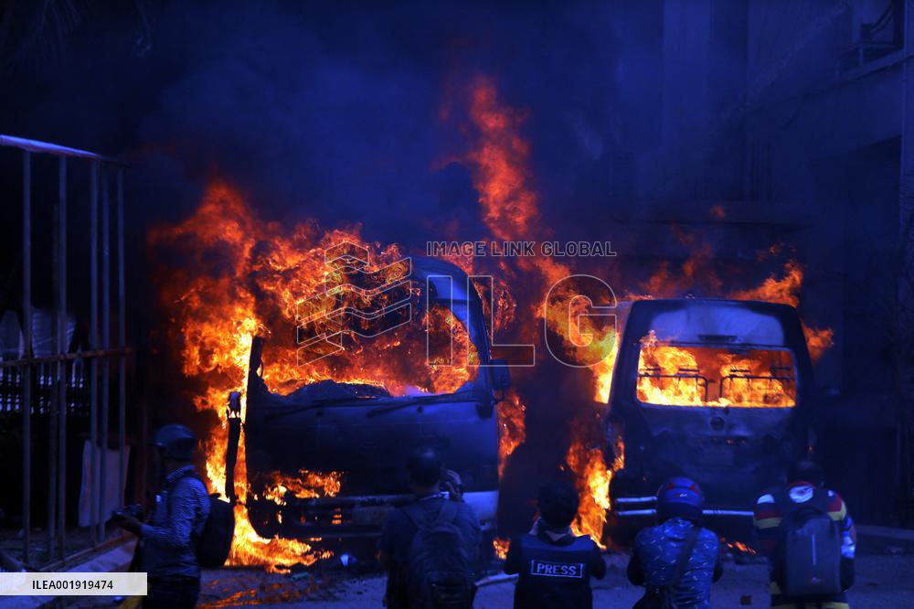 Police NBP Clash - Bangladesh