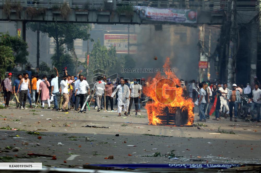 Police NBP Clash - Bangladesh