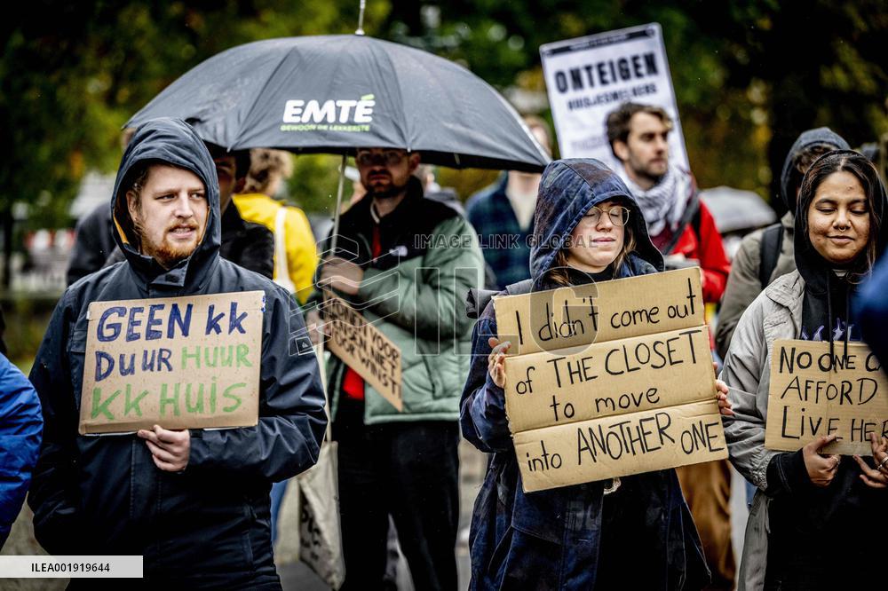 Housing Crisis Protests - The Hague