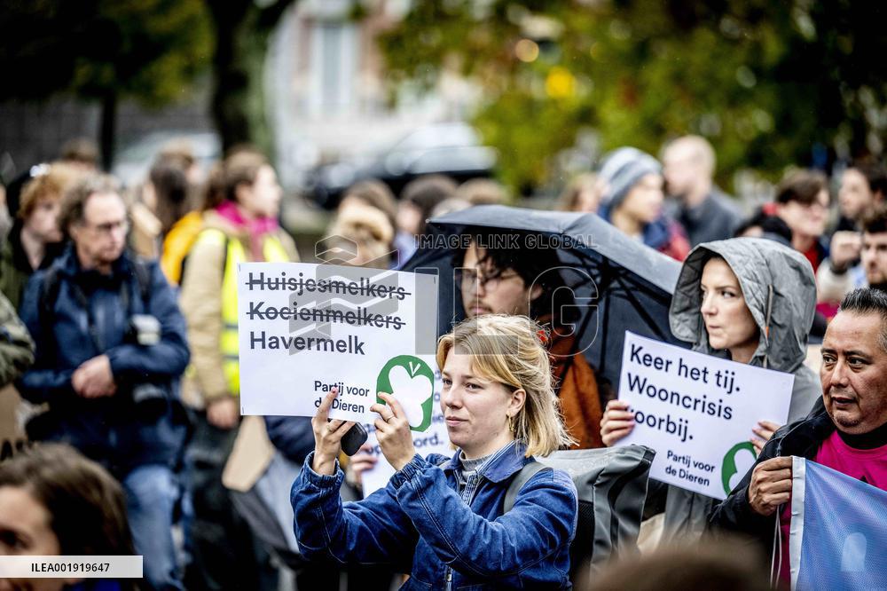 Housing Crisis Protests - The Hague