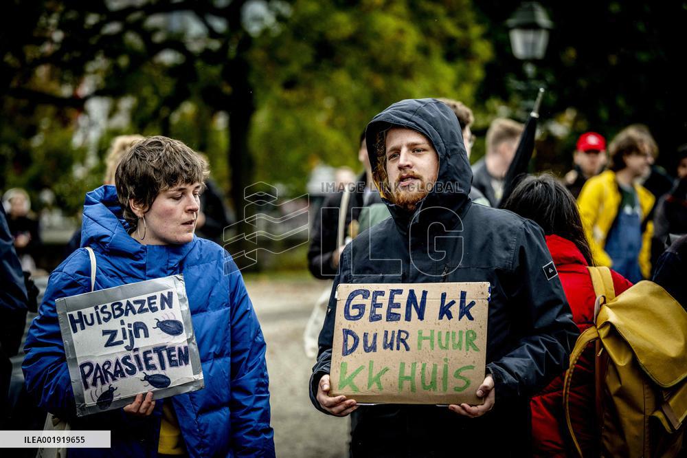 Housing Crisis Protests - The Hague