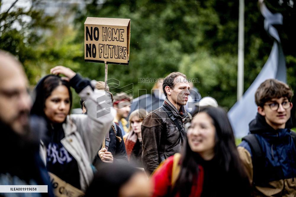 Housing Crisis Protests - The Hague