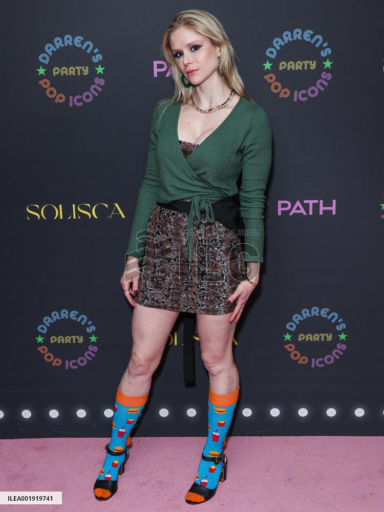 Darren Dzienciol Pop Icons Halloween Party - LA