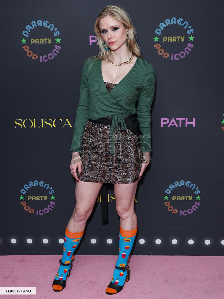 Darren Dzienciol Pop Icons Halloween Party - LA