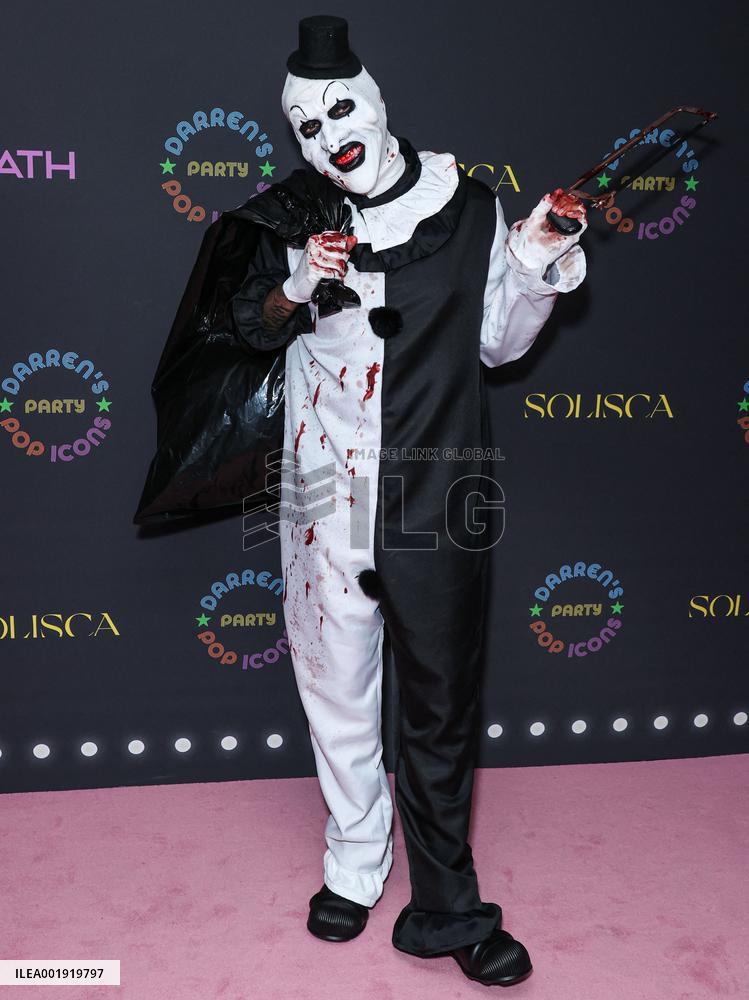 Darren Dzienciol Pop Icons Halloween Party - LA