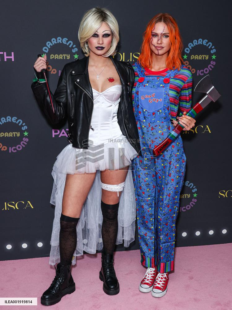 Darren Dzienciol Pop Icons Halloween Party - LA