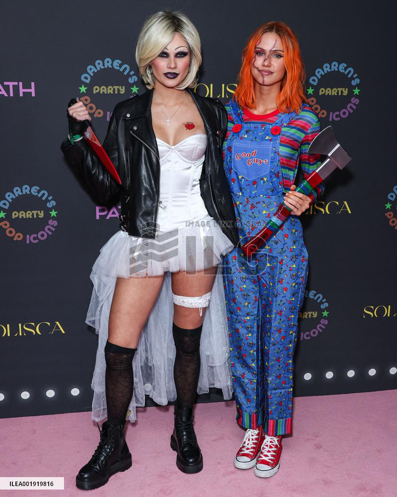 Darren Dzienciol Pop Icons Halloween Party - LA