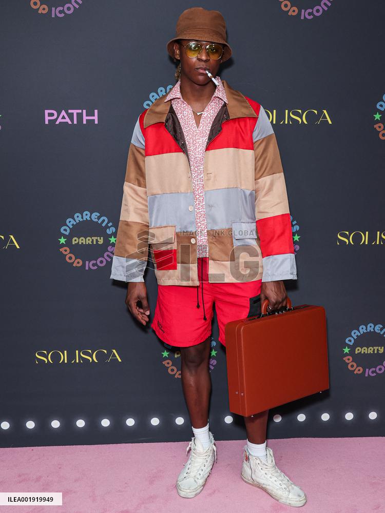 Darren Dzienciol Pop Icons Halloween Party - LA