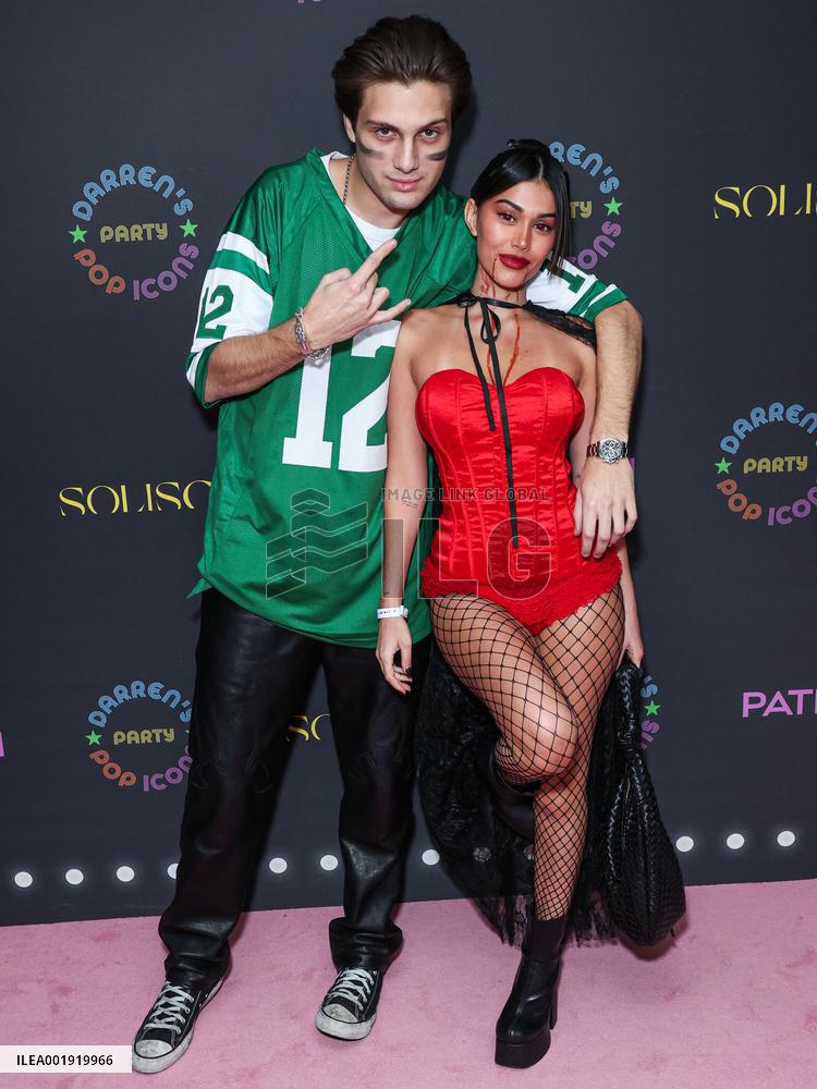 Darren Dzienciol Pop Icons Halloween Party - LA