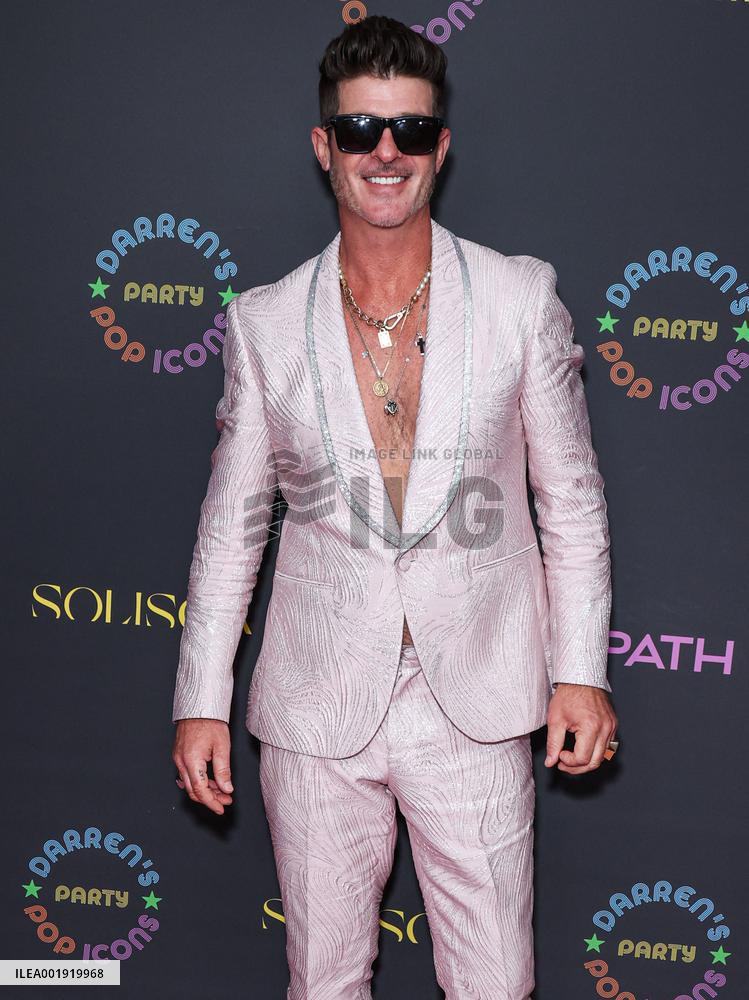 Darren Dzienciol Pop Icons Halloween Party - LA