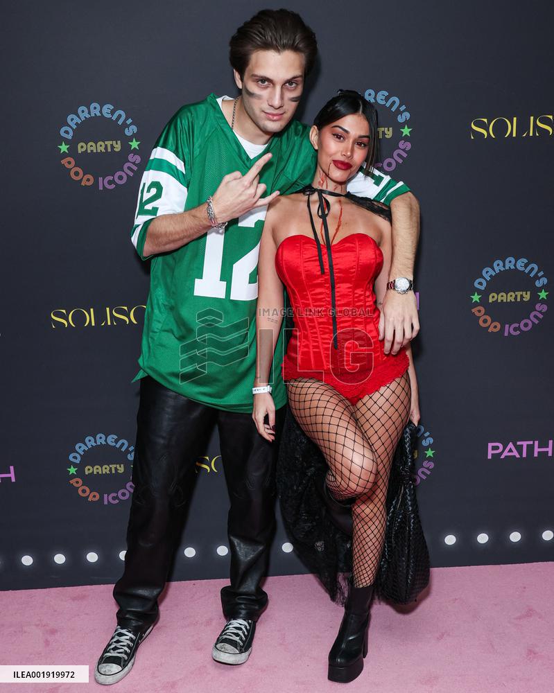 Darren Dzienciol Pop Icons Halloween Party - LA