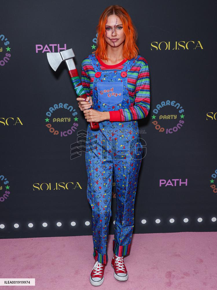 Darren Dzienciol Pop Icons Halloween Party - LA