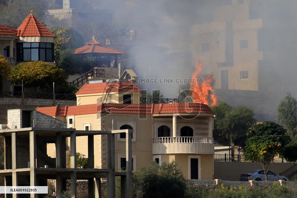(FOCUS)LEBANON-ISRAEL-BORDER-TENSION
