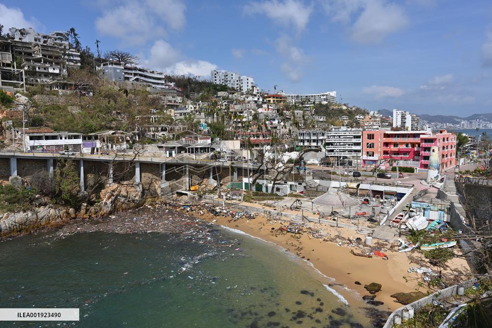 MEXICO-GUERRERO-HURRICANE OTIS-AFTERMATH