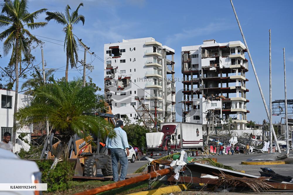 MEXICO-GUERRERO-HURRICANE OTIS-AFTERMATH
