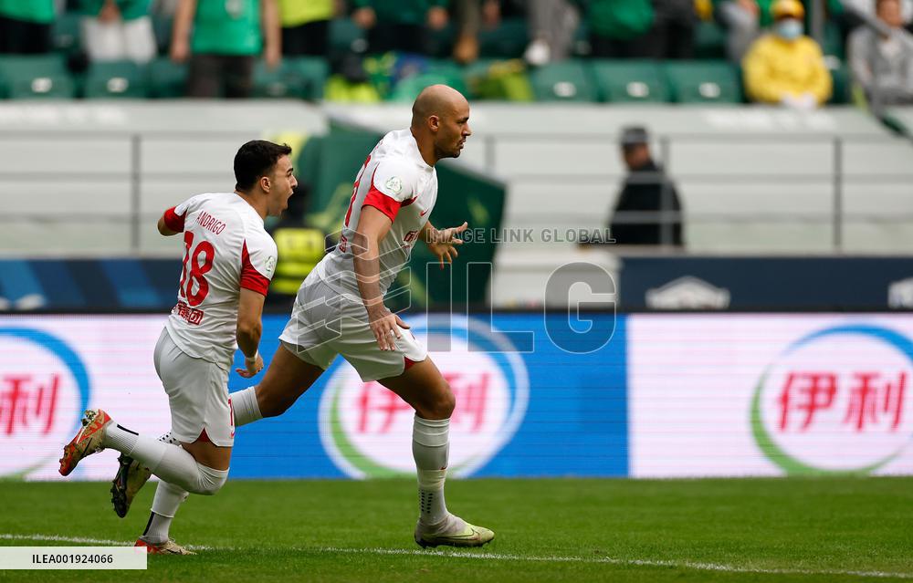 (SP)CHINA-BEIJING-FOOTBALL-CSL-BEIJING VS CHENGDU(CN)