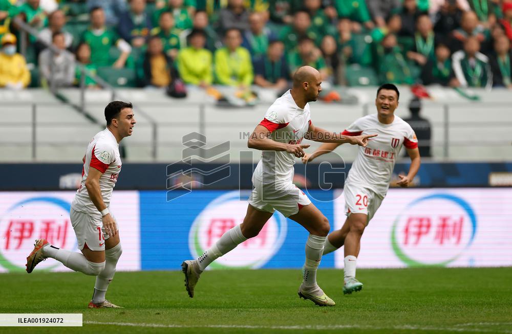 (SP)CHINA-BEIJING-FOOTBALL-CSL-BEIJING VS CHENGDU(CN)