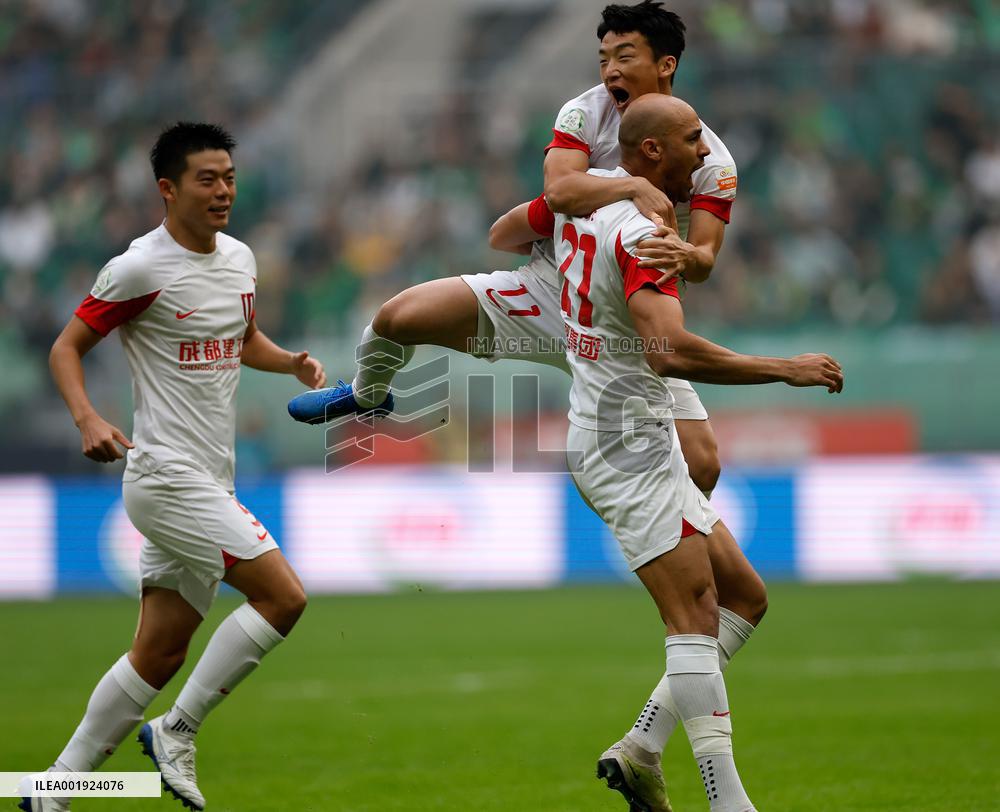 (SP)CHINA-BEIJING-FOOTBALL-CSL-BEIJING VS CHENGDU(CN)