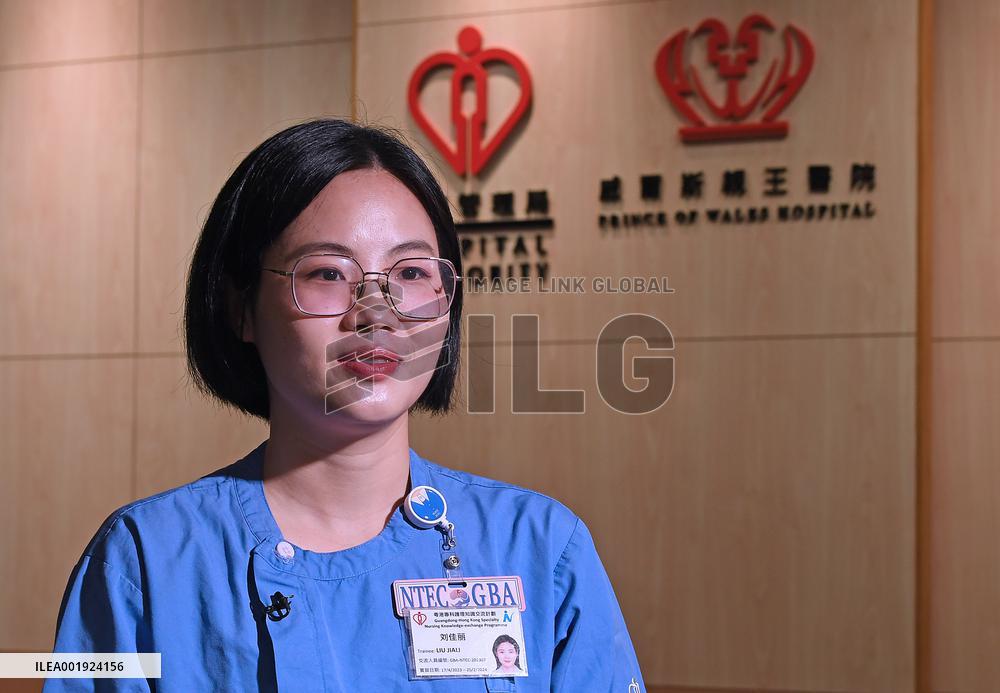 CHINA-HONG KONG-MAINLAND-HEALTHCARE PROFESSIONALS-EXCHANGE (CN)