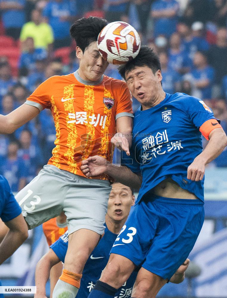 (SP)CHINA-WUHAN-FOOTBALL-CSL-WUHAN VS SHENZHEN(CN)