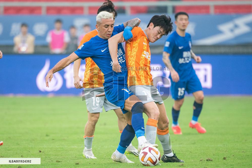 (SP)CHINA-WUHAN-FOOTBALL-CSL-WUHAN VS SHENZHEN(CN)