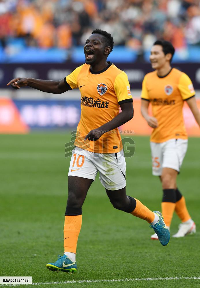 (SP)CHINA-QINGDAO-FOOTBALL-CSL-QINGDAO VS DALIAN (CN)