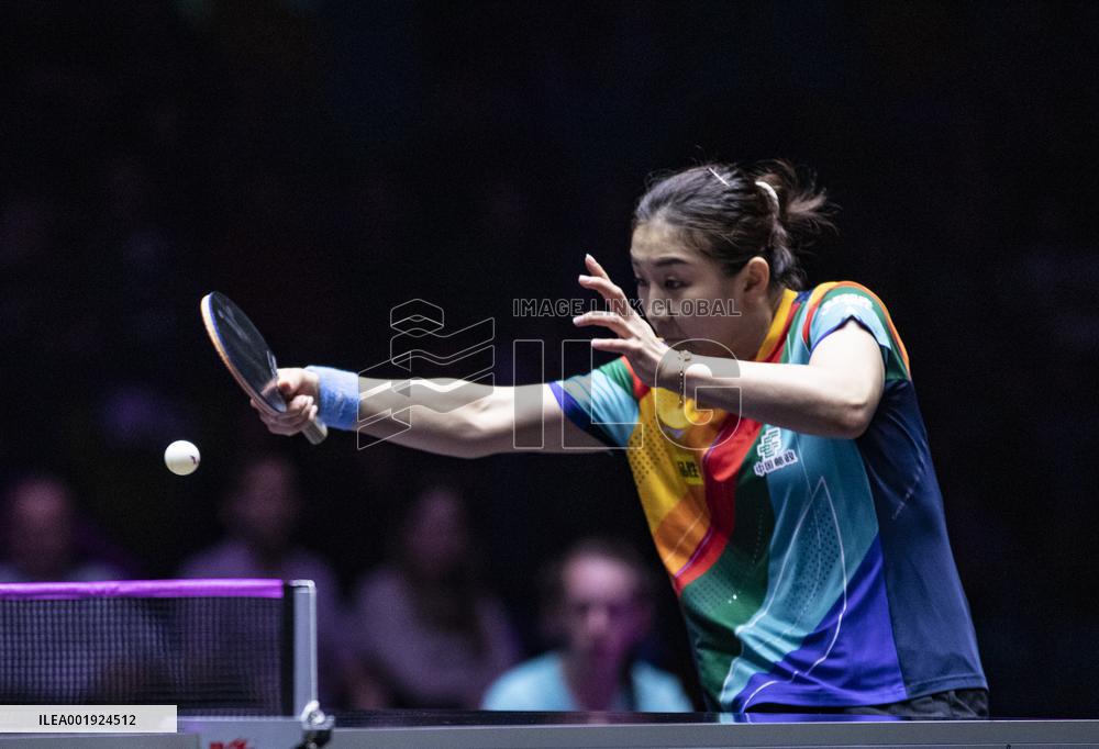 (SP)GERMANY-FRANKFURT-TABLE TENNIS-WTT CHAMPIONS-WOMEN'S SINGLES