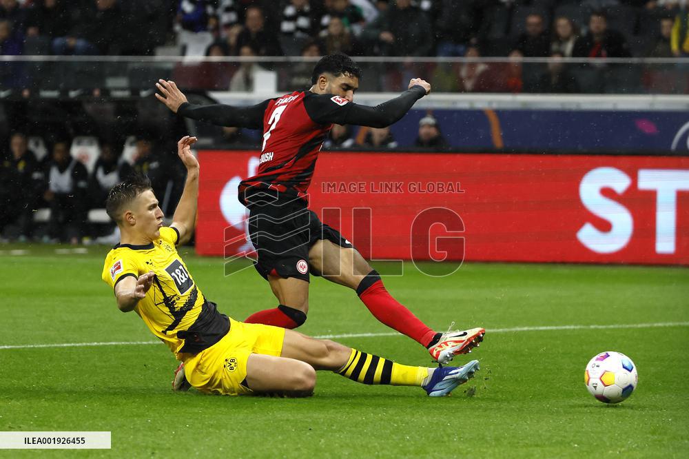 (SP)GERMANY-FRANKFURT-FOOTBALL-BUNDESLIGA-FRANKFURT VS DORTMUND