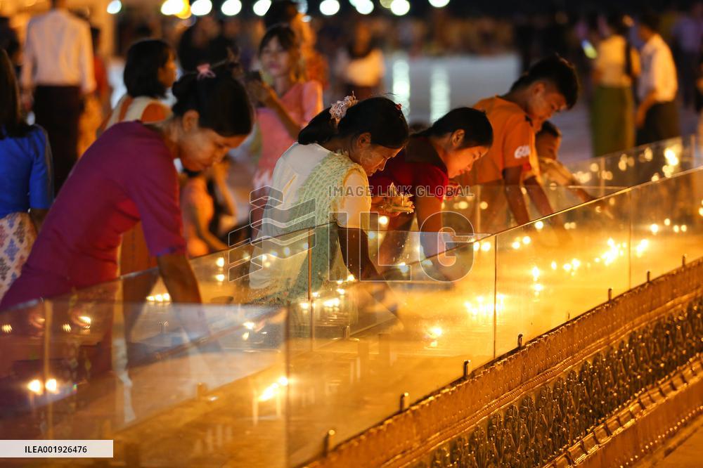 MYANMAR-NAY PYI TAW-THADINGYUT FESTIVAL