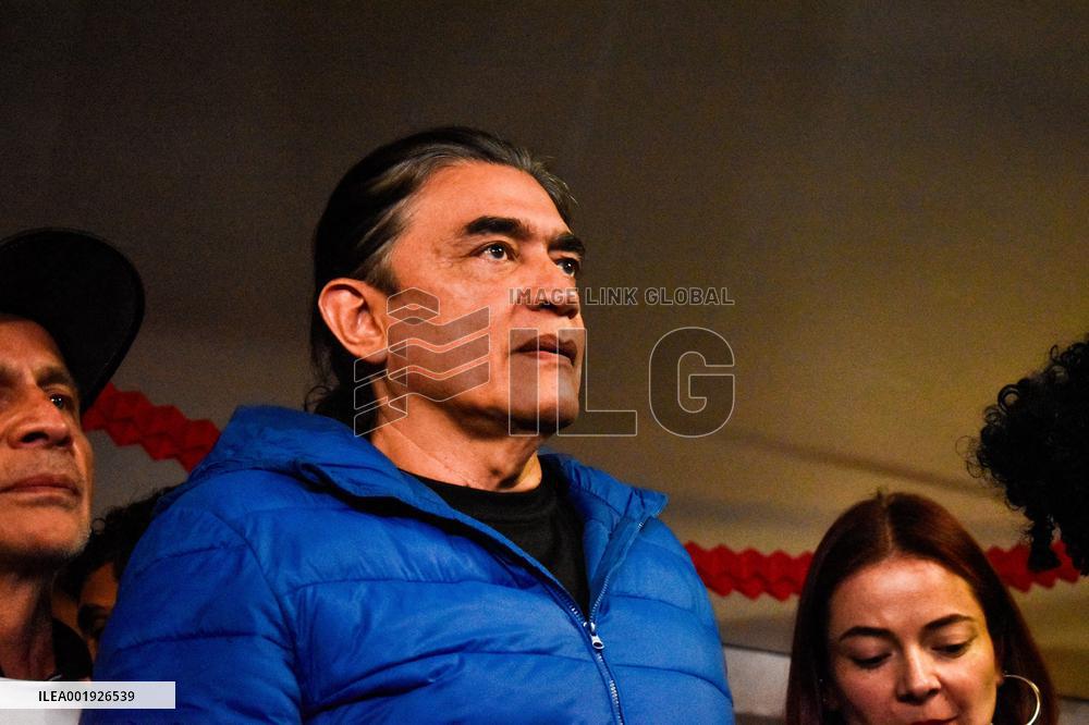 Mayoral Candidate Gustavo Bolivar Press Conference