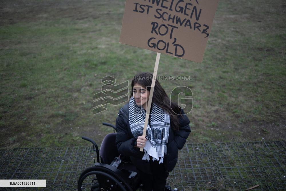 Protest In Solidarity With Palestine - Berlin