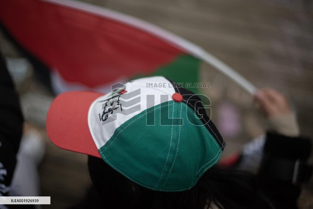 Protest In Solidarity With Palestine - Berlin