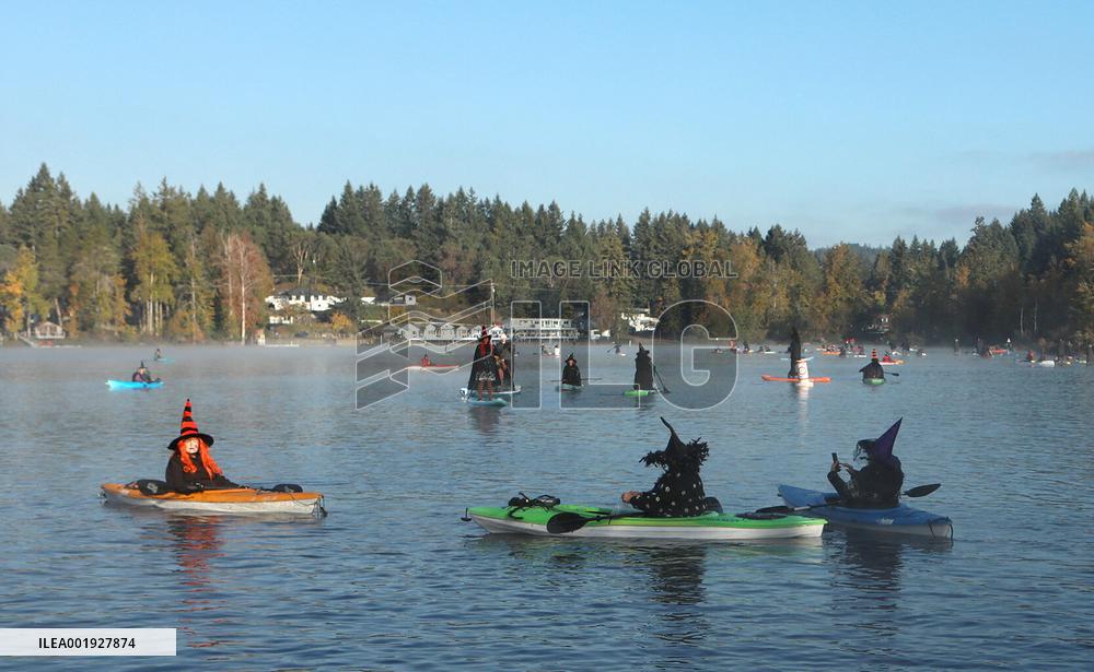 4Th Annual All Hallow's Eve Witches Paddle - Canada