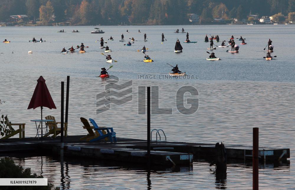4Th Annual All Hallow's Eve Witches Paddle - Canada