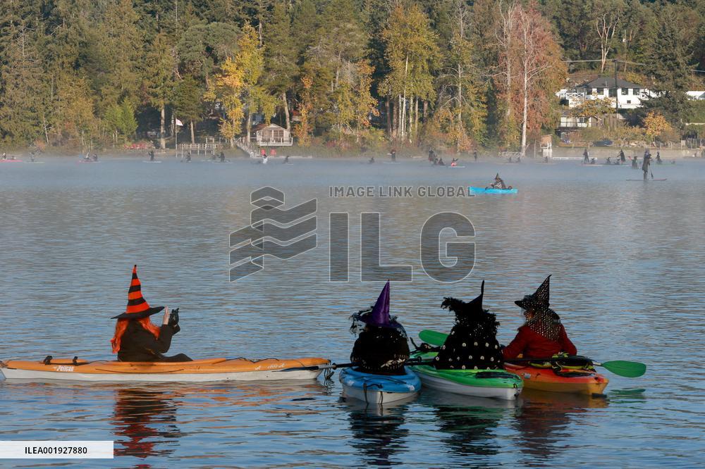 4Th Annual All Hallow's Eve Witches Paddle - Canada