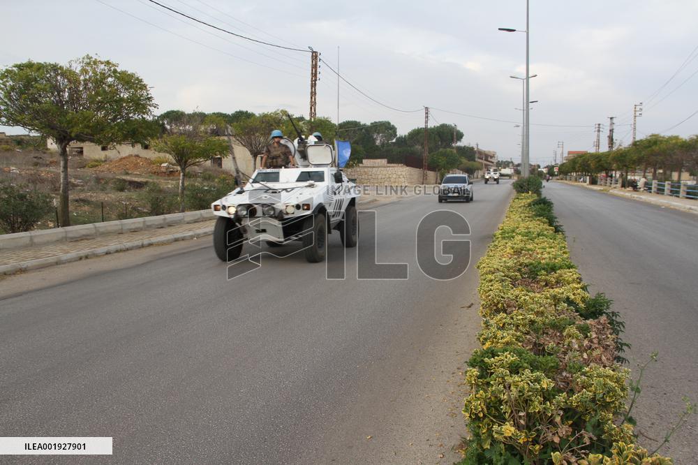 (FOCUS) LEBANON-ISRAEL-BORDER-TENSION