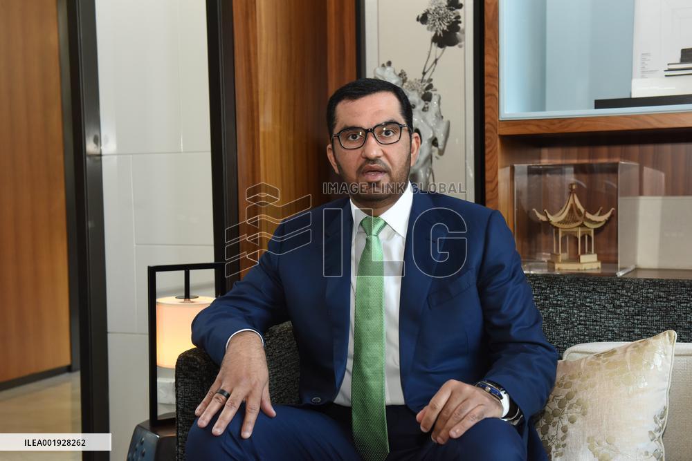 CHINA-BEIJING-COP28 PRESIDENT-DESIGNATE-INTERVIEW (CN)