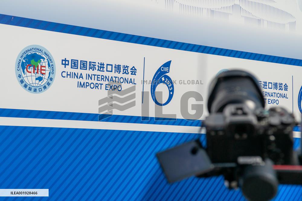 The Sixth CIIE CMG Live Broadcast Studio