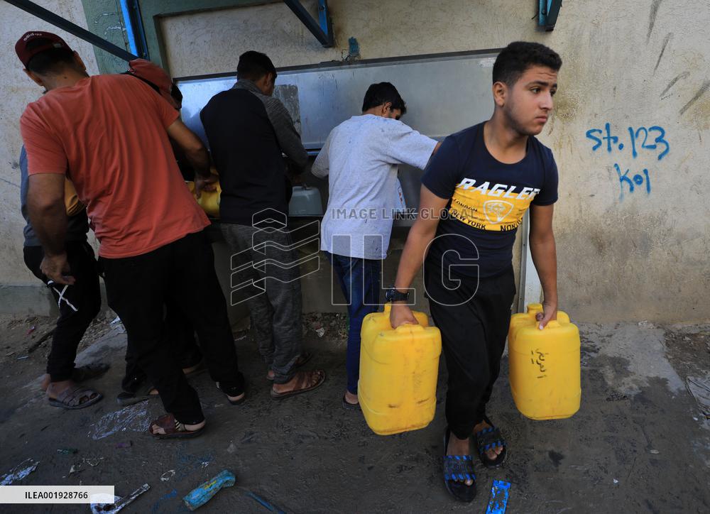 MIDEAST-GAZA-NECESSITIES SUPPLY-SHORTAGE