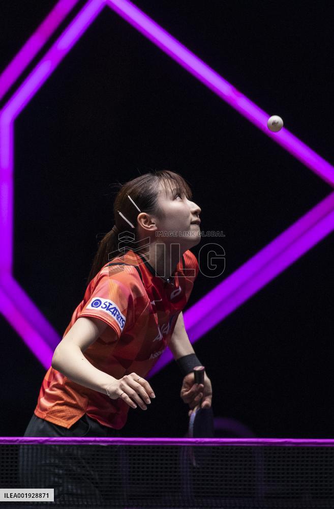 (SP)GERMANY-FRANKFURT-TABLE TENNIS-WTT CHAMPIONS-WOMEN'S SINGLES